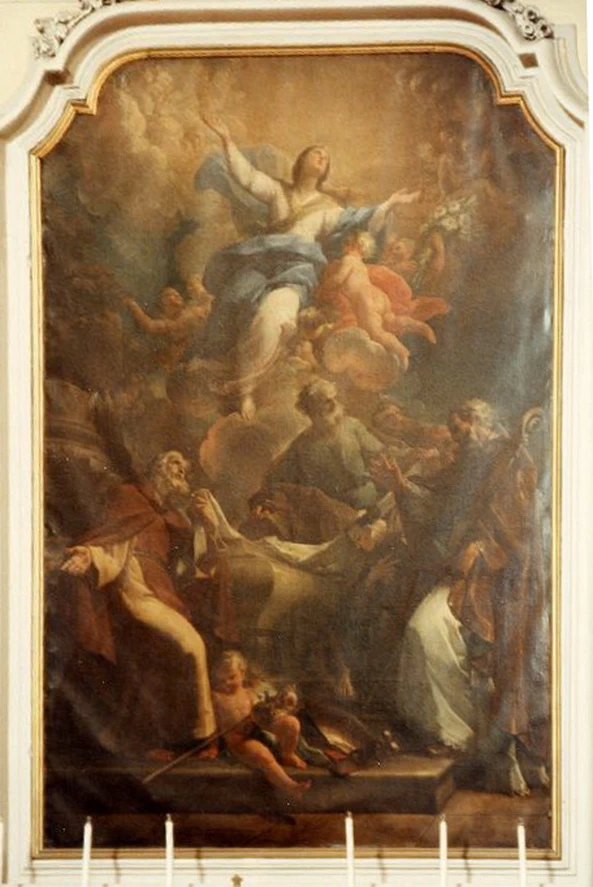 Madonna Assunta, San Pietro, San Nicola, San Gennaro, San Corrado, angeli - Molfetta, Bari